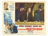 The Man Who Knew Too Much, 1956 Reproduction procédé giclée