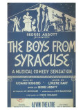 The Boys From Syracuse Lámina giclée The Boys From Syracuse Lámina giclée