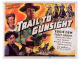 Trail to Gunsight, 1944 Reproduction procédé giclée