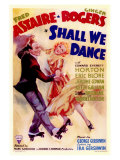 Shall We Dance, 1937 Reproduction procédé giclée