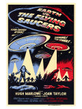 Earth vs. the Flying Saucers, 1956 Giclee Print