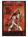 My Fair Lady, French Movie Poster, 1964 Lámina giclée