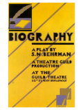 Biography Impressão giclée Biography Impressão giclée