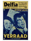 The Informer, Dutch Movie Poster, 1935 Lámina giclée