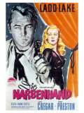 This Gun For Hire, German Movie Poster, 1942 Lámina giclée This Gun For Hire, German Movie Poster, 1942 Lámina giclée