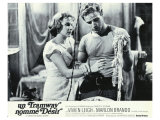 A Streetcar Named Desire, French Movie Poster, 1951 Reproduction procédé giclée