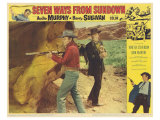 Seven Ways From Sundown, 1960 Lámina giclée