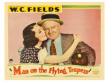 Man on the Flying Trapeze, 1935 Giclee Print