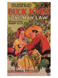 One Man Law, 1932 Lámina giclée