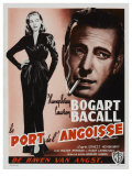 To Have and Have Not, Belgian Movie Poster, 1944 Lámina giclée To Have and Have Not, Belgian Movie Poster, 1944 Lámina giclée