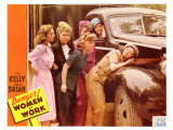 Danger! Women at Work, 1943 Giclee Print