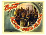Action in the North Atlantic, 1943 Giclée-tryk