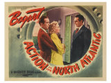 Action in the North Atlantic, 1943 Giclée-tryk