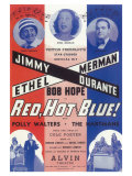 Red, Hot And Blue Lámina giclée Red, Hot And Blue Lámina giclée