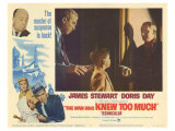 The Man Who Knew Too Much, 1956 Reproduction procédé giclée