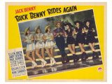 Buck Benny Rides Again, 1940 Reproduction procédé giclée