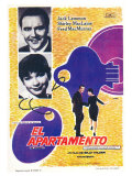 The Apartment, Spanish Movie Poster, 1960 Lámina giclée The Apartment, Spanish Movie Poster, 1960 Lámina giclée