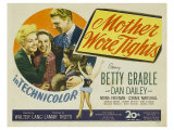 Mother Wore Tights, 1947 Giclee Print