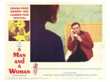 A Man and a Woman, 1966 Giclee Print