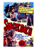 Stagecoach, 1939 Reproduction procédé giclée