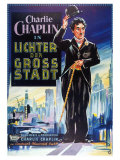 City Lights, German Movie Poster, 1931 Lámina giclée