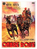 Stagecoach, Italian Movie Poster, 1939 Lámina giclée Stagecoach, Italian Movie Poster, 1939 Lámina giclée