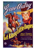 Git Along Little Dogies, 1937 Giclee Print
