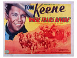 Where Trails Divide, 1937 Giclee Print