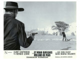 For a Few Dollars More, French Movie Poster, 1966 Stampa giclée