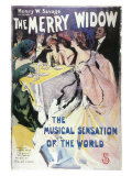 The Merry Widow Lámina giclée The Merry Widow Lámina giclée