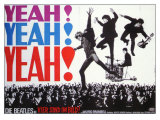 A Hard Day's Night, German Movie Poster, 1964 Lámina giclée
