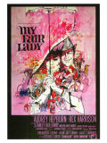 My Fair Lady, Italian Movie Poster, 1964 Lámina giclée