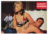 Goldfinger, German Movie Poster, 1964 Lámina giclée