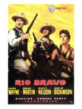 Rio Bravo, Spanish Movie Poster, 1959 Giclee Print
