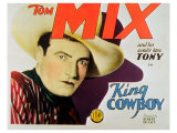 King Cowboy, 1928 Giclee Print