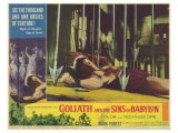 Goliath and the Sins of Babylon, 1964 Giclée-Druck