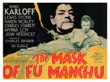 The Mask of Fu Manchu, 1932 Giclee Print