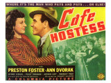 Cafe Hostess, 1940 reproduction procédé giclée