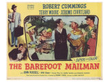 The Barefoot Mailman, 1951 Giclée-tryk