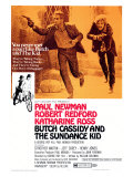 Butch Cassidy and the Sundance Kid, 1969 Reproduction procédé giclée