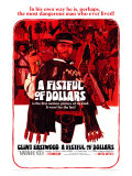 A Fistful of Dollars, 1964 reproduction procédé giclée