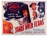 Stars Over Texas, 1946 Reproduction procédé giclée