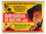 Gunfighters of Abilene, 1959 Giclee Print