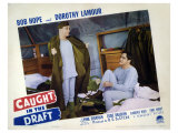 Caught in the Draft, 1941 Lámina giclée Caught in the Draft, 1941 Lámina giclée