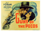 Guns of the Pecos, 1937 Giclee Print