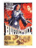Buffalo Bill, French Movie Poster, 1944 Lámina giclée