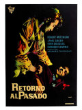 Out of the Past, Swedish Movie Poster, 1947 Lámina giclée