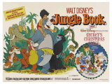The Jungle Book, UK Movie Poster, 1967 Giclee Print