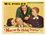 Man on the Flying Trapeze, 1935 Giclee Print