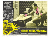 Secret Agent Fireball, 1966 Giclee-trykk